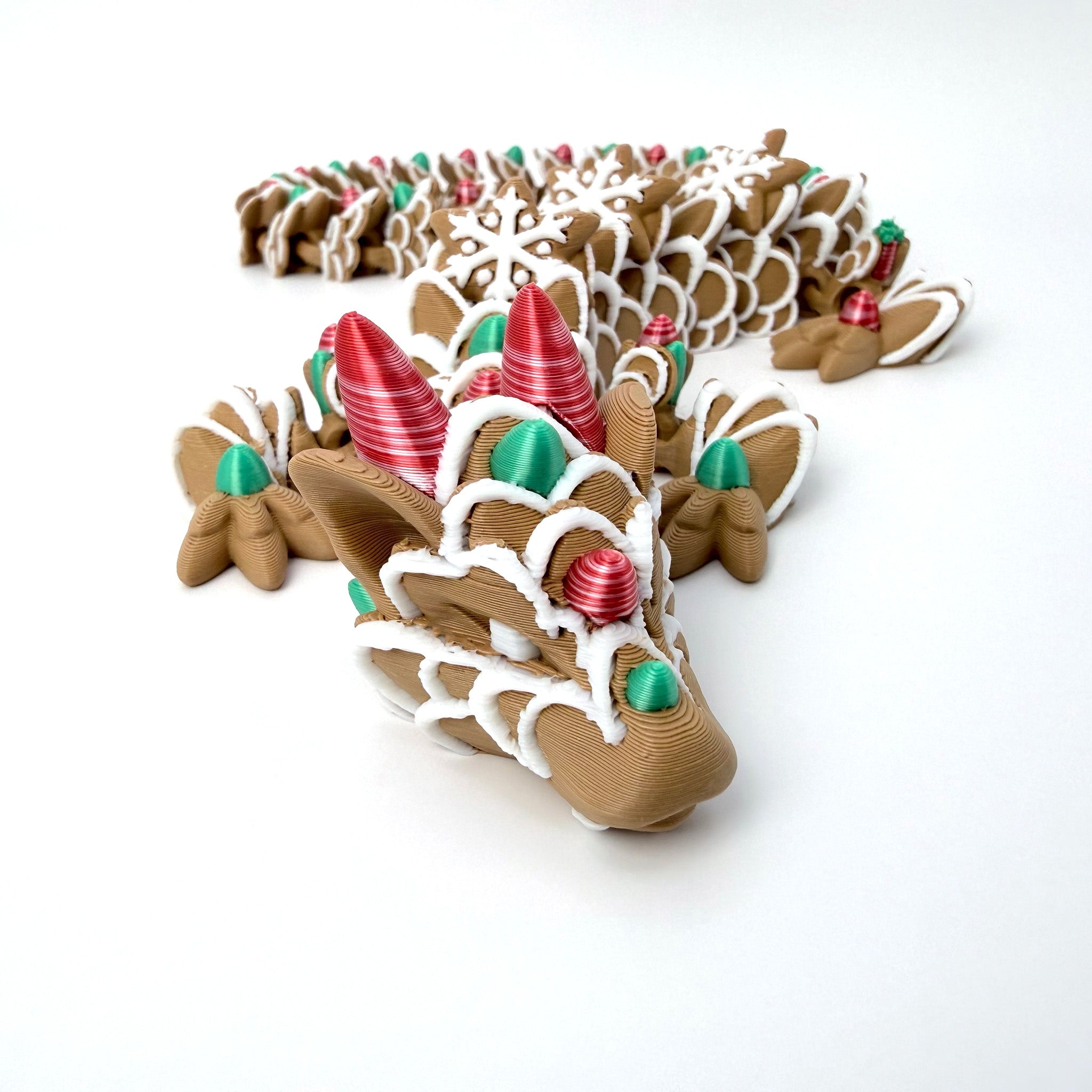 Gingerbread Dragon Closeup