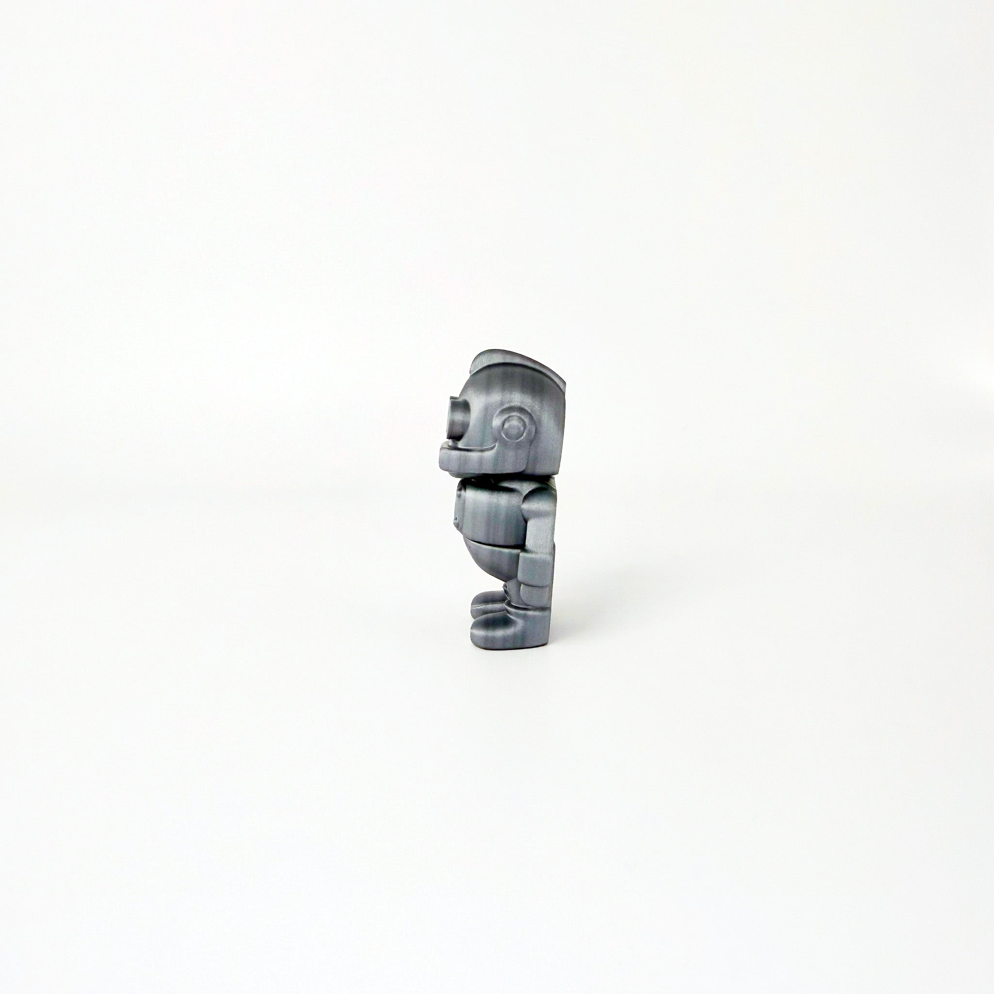 Mini Silver Robot (Side)