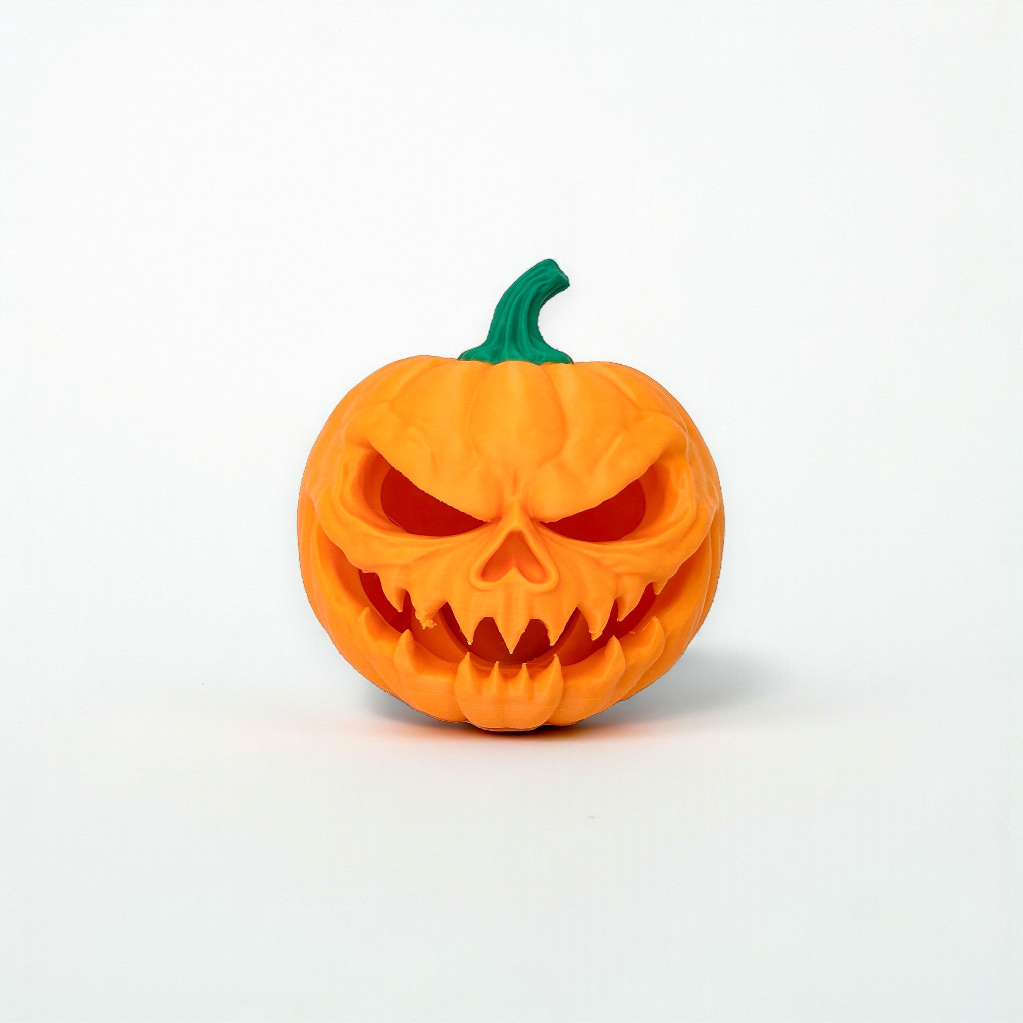 Scary Halloween Tealight Pumpkin (Medium)