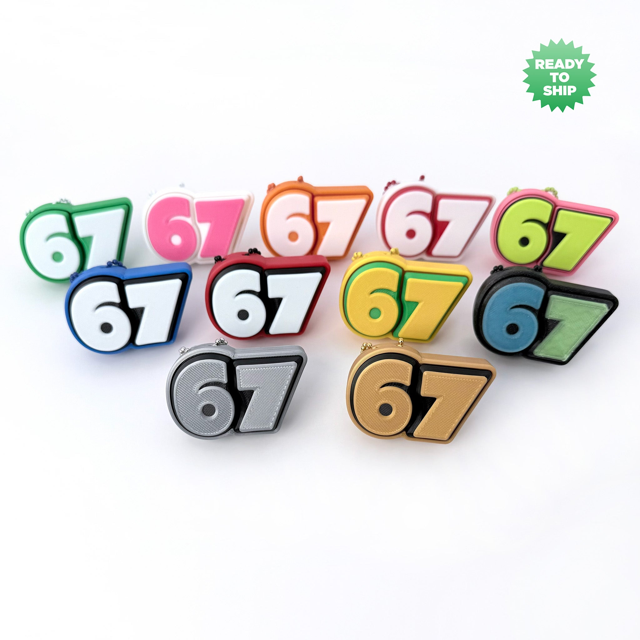 67 Six Seven Double Fidget Clickers