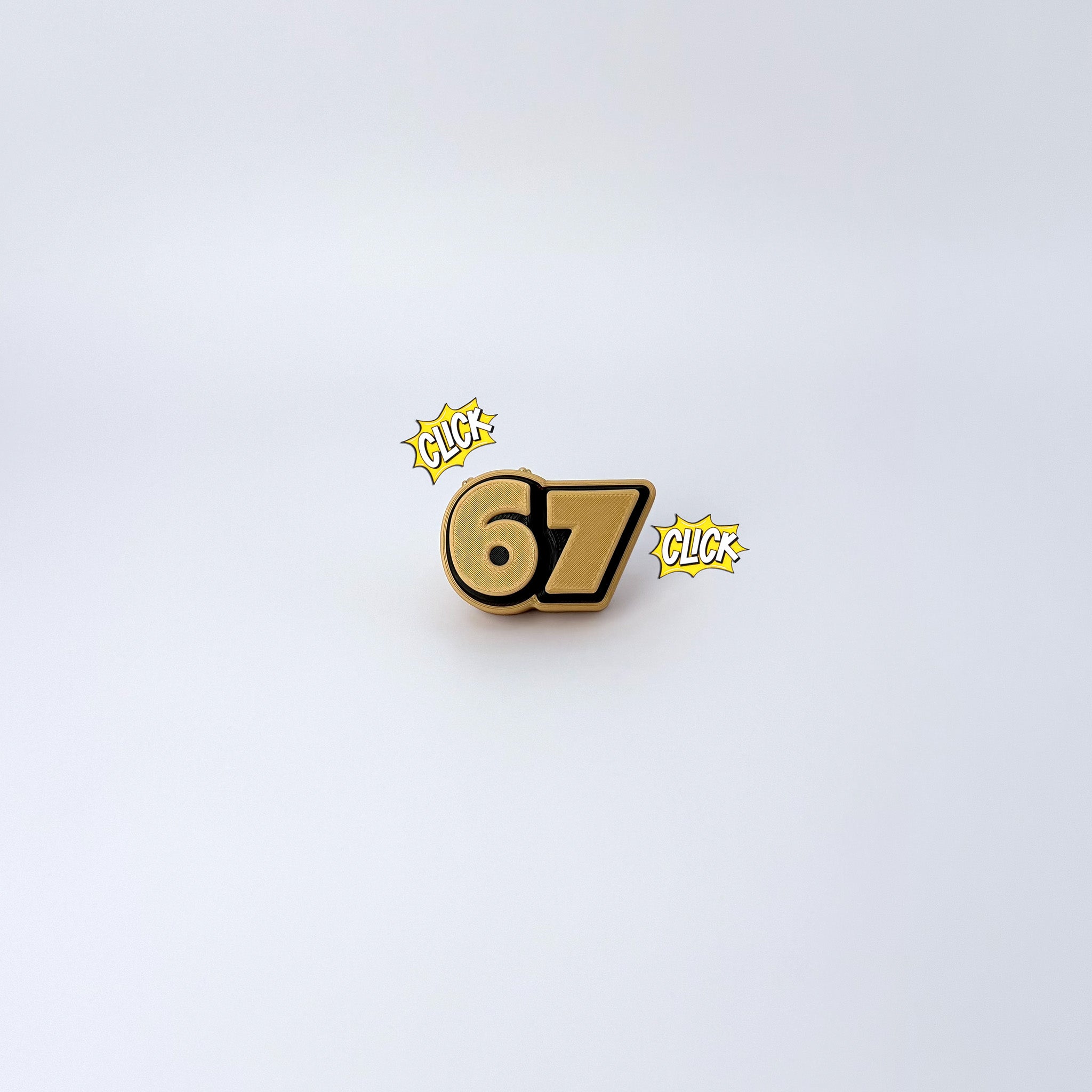 67 Six Seven Double Fidget Clickers