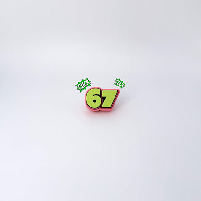 67 Six Seven Double Fidget Clickers