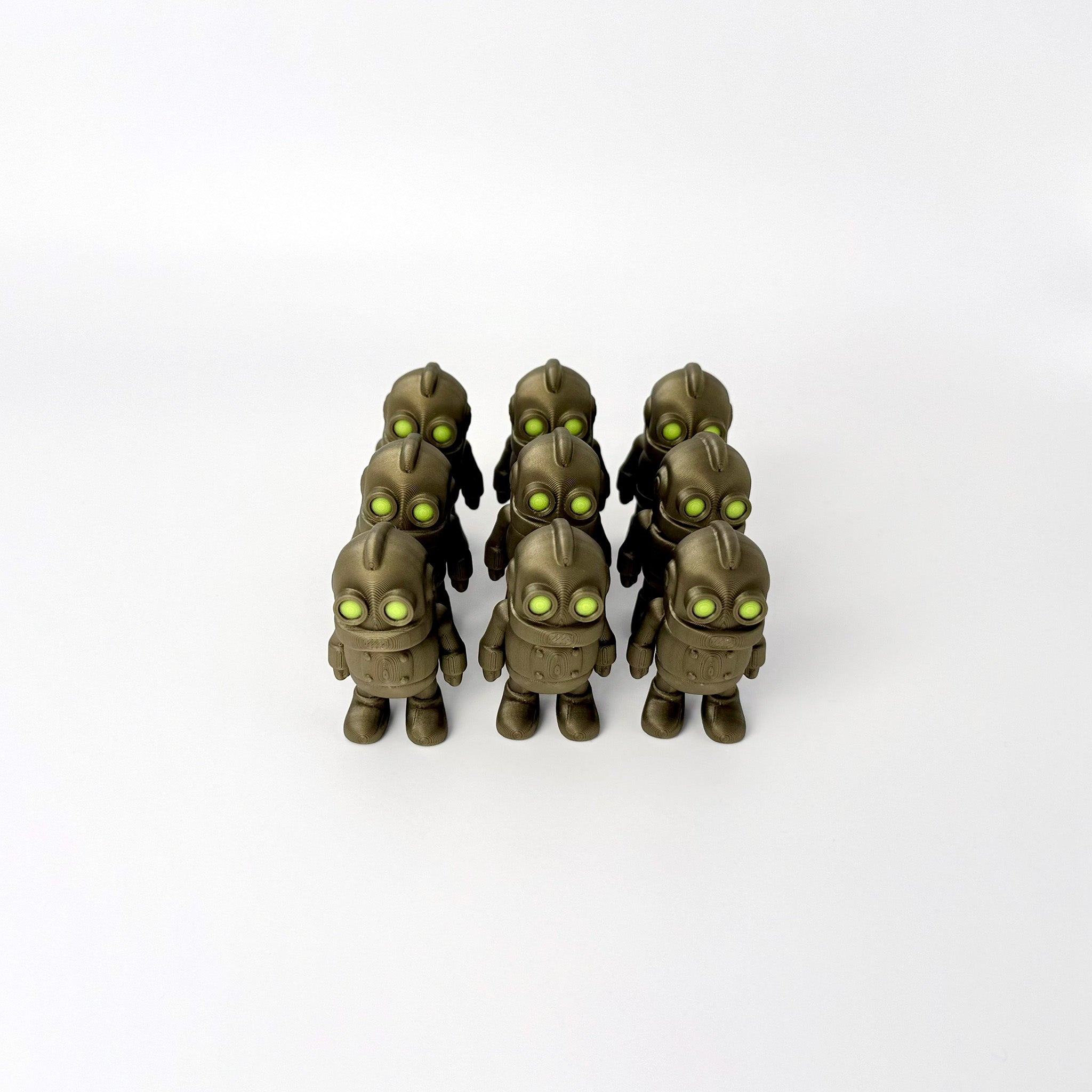 Mini Robot Army 9-Pack