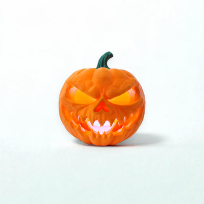 Scary Halloween Tealight Pumpkin (Medium)