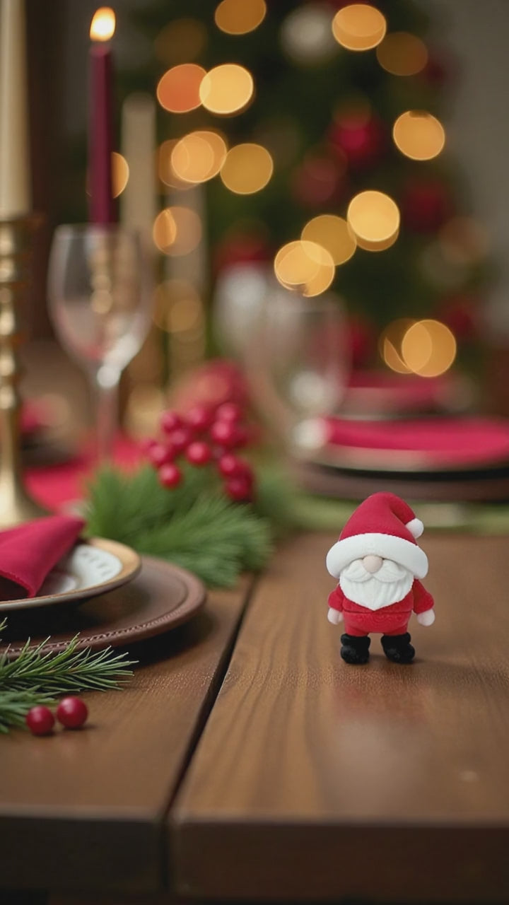 Mini Santa Gnome & Clicker 4-Pack Christmas Stocking Stuffer